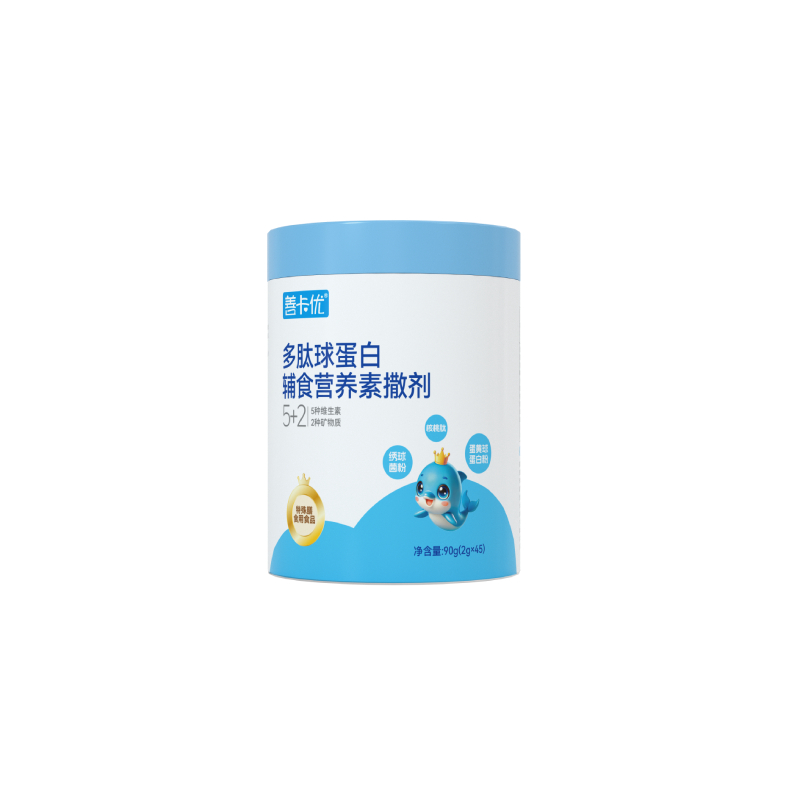 善卡優牌多肽球蛋白輔食營養素撒劑