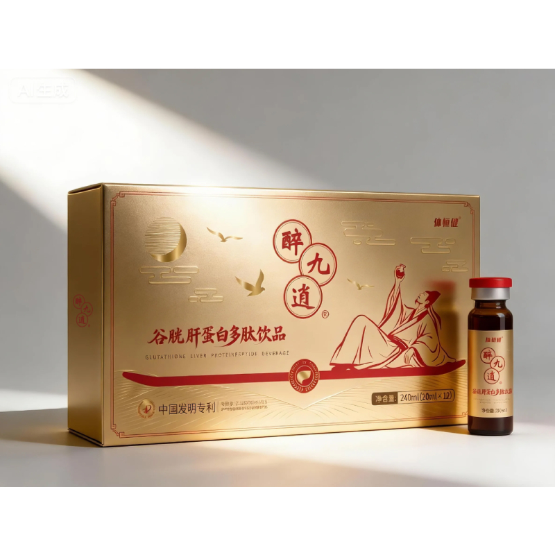 體恒健醉九逍谷胱肝蛋白多肽飲品